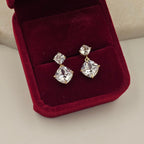 Double Princess Cut Drops