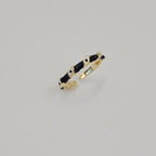 Slim Evil Eye Enamel Ring