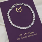 Classic Silver Tennis Bracelet