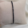 Noir Tennis Bracelet