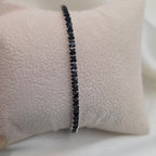 Noir Tennis Bracelet
