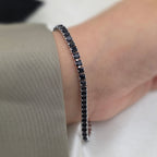 Noir Tennis Bracelet