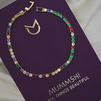 Petite Rainbow Tennis Bracelet