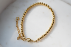 Beaded Glow Bracelet (SS PVD)