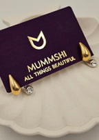 Dual - tone Luna Drop (S925) - Mummshi