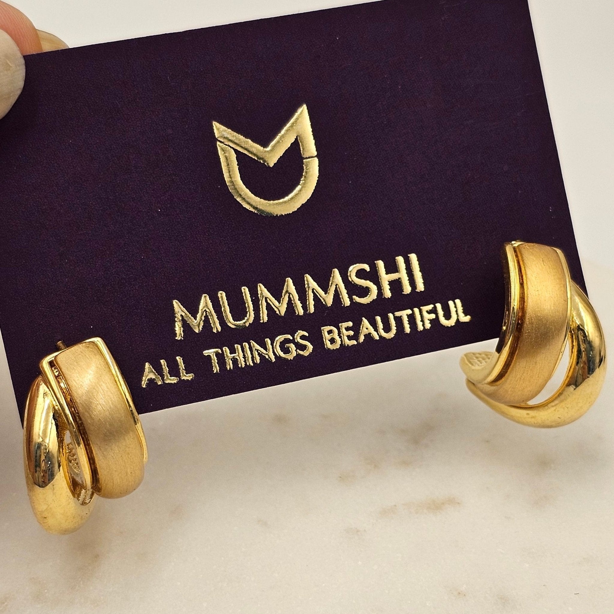 Dualé Hoops (S925) - Mummshi