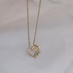 Diamond Heart Swirl