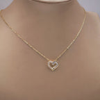 Diamond Heart Swirl
