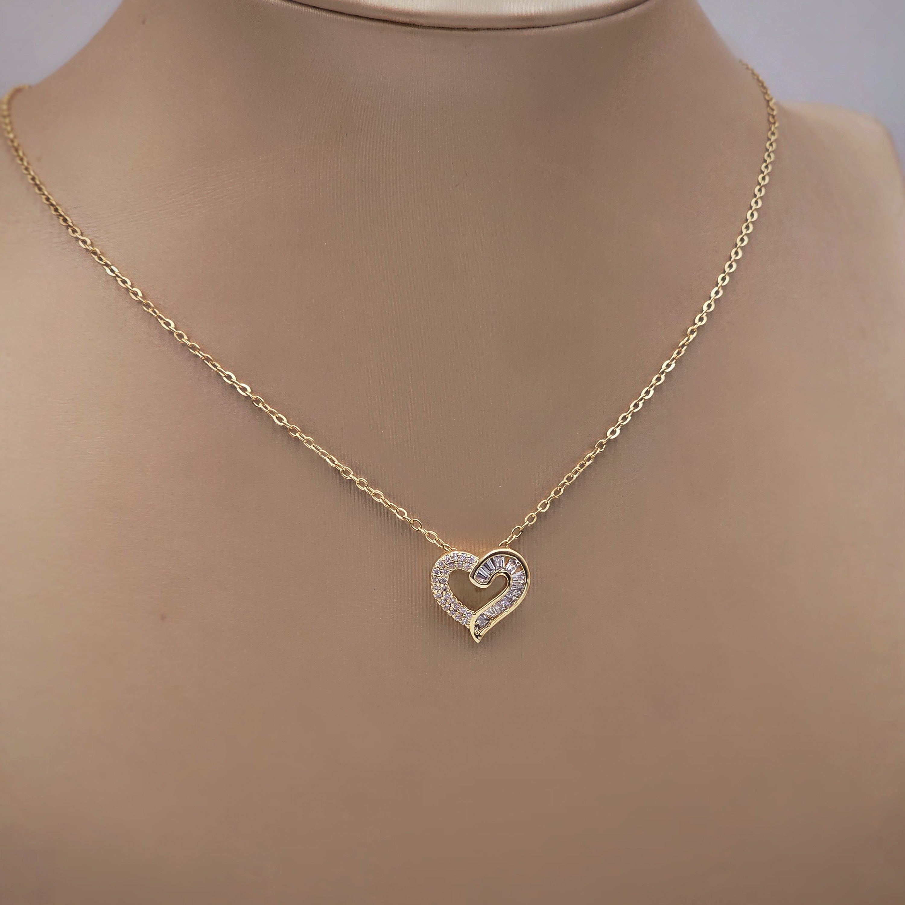 Diamond Heart Swirl