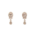 Marquise Crystal Leaf Drops (S925)