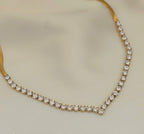 Éclat Diamond Tennis Necklace (PVD)