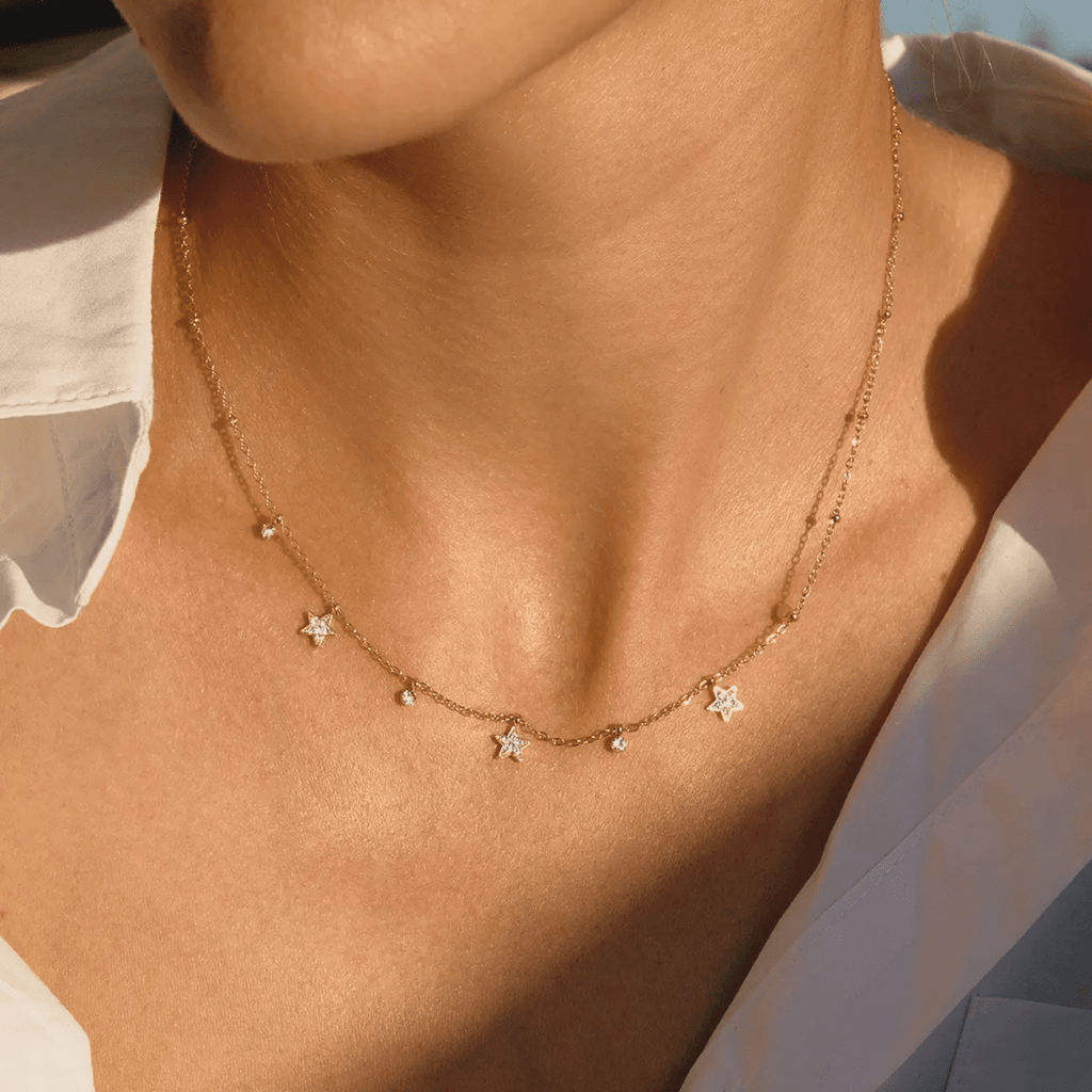 Galaxy Charms Necklaces (PVD) - Mummshi