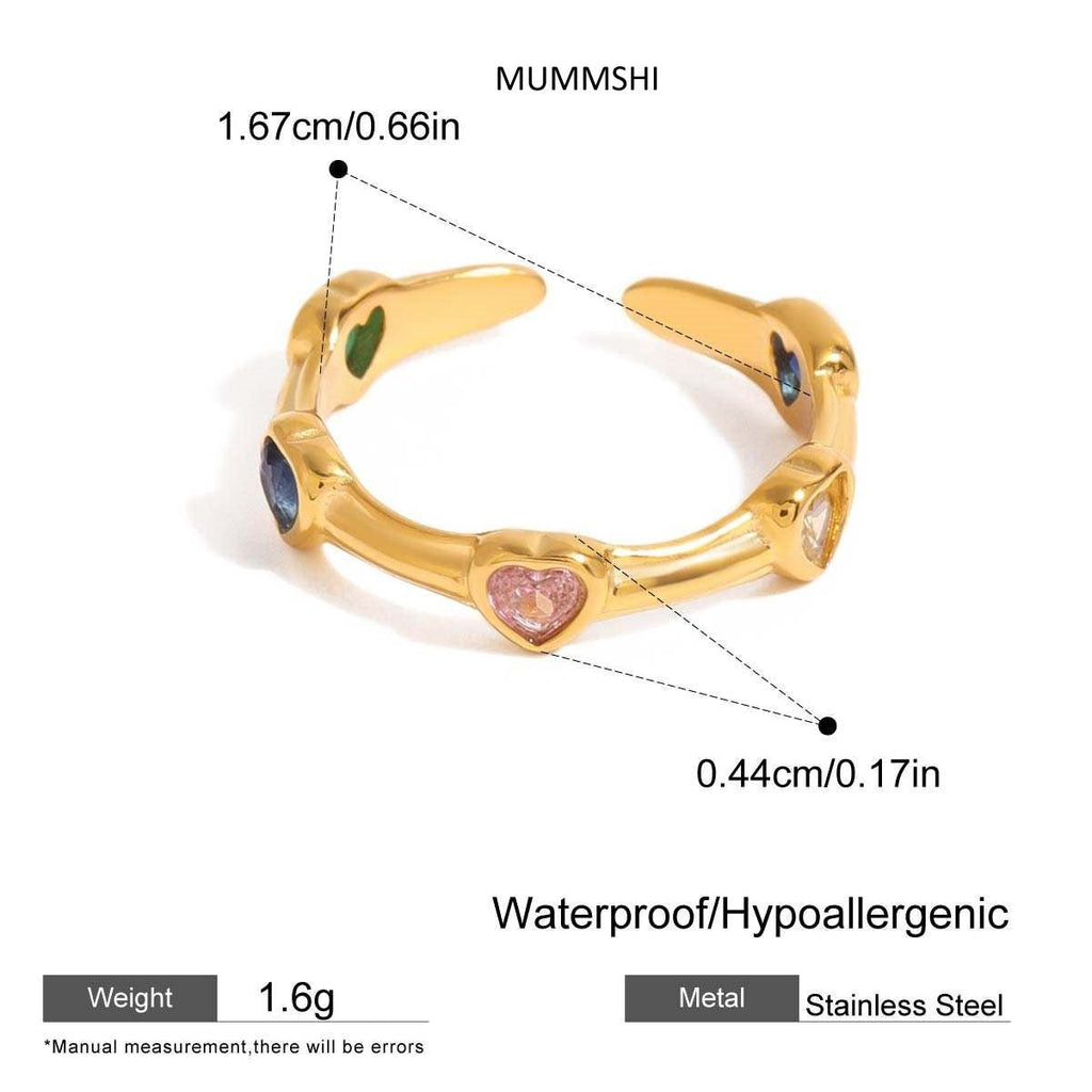 Love is Love Ring (SS PVD) - Mummshi