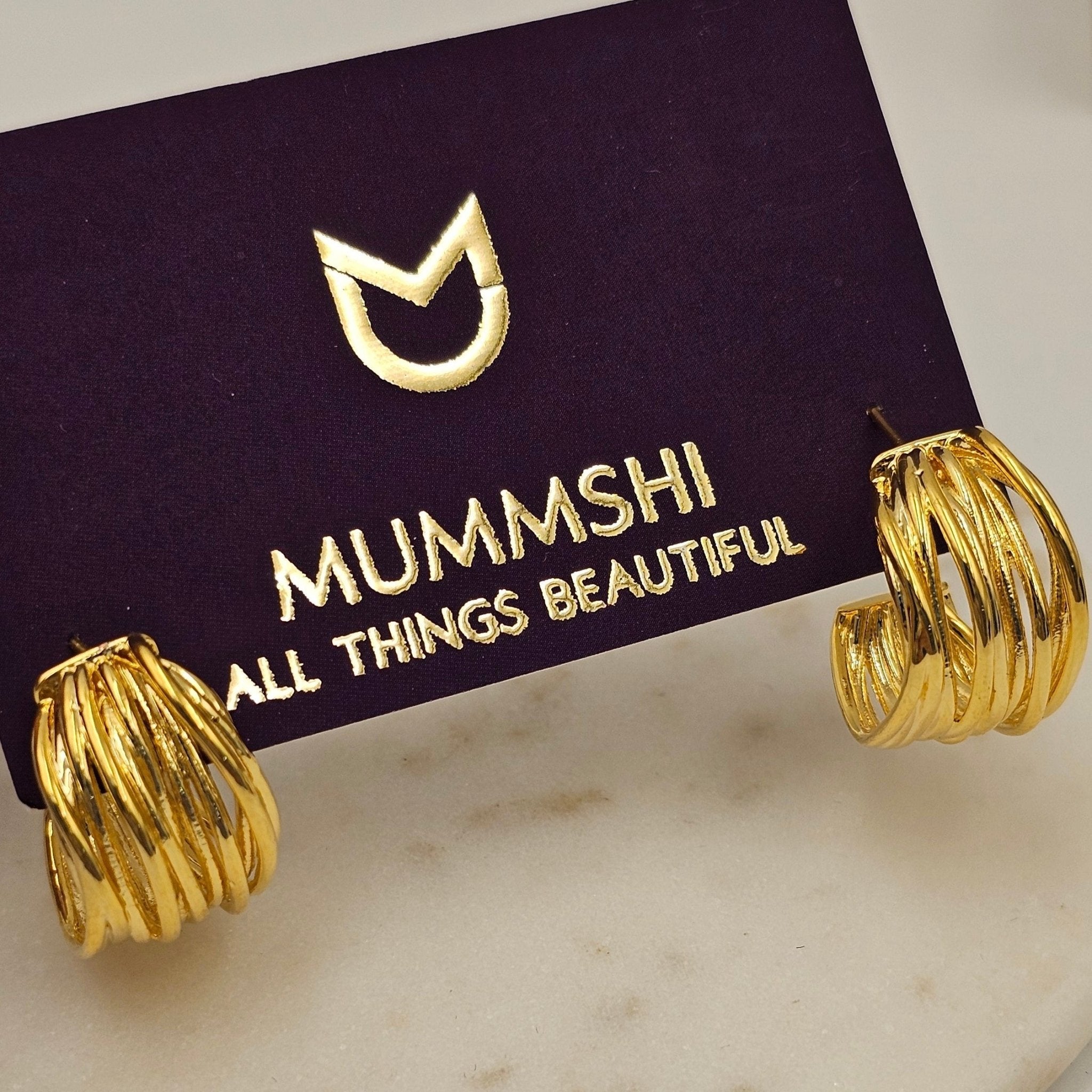 Noor Hoops (S925) - Mummshi