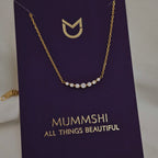 Rachel diamond necklace (PVD)