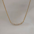 Rachel diamond necklace (PVD)